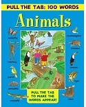Animals: Pull the Tabs to Make the Words Appear!