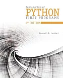 Fundamentals of Python: First Programs and Data Structures
