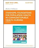 Foundations for Population Health for Community/Public Health Nursing - Elsevier Ebook on Vitalsource Retail Access Card