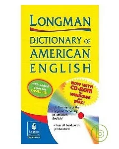 Longman Dictionary of American English with CD-ROM (第二版) 平裝版