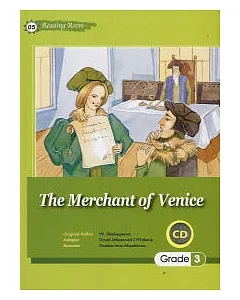 The Merchant of Venice (25K文學改寫彩圖+1CD)