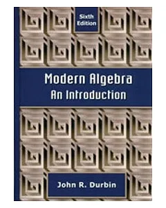 Modern Algebra: An Introduction (Original) 6/e