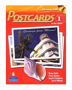 Postcards 2/e (1) with Student CD-ROM/1片