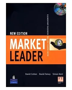 Market Leader (Elementary) New Ed. with Self-Study CD-ROM/1片 & Audio CD/1片
