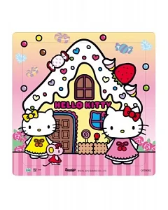 Hello Kitty糖果屋(16片拼圖)
