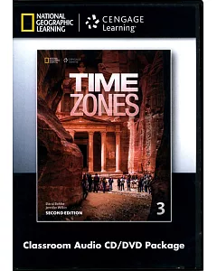 Time Zones 2/e (3) Classroom Audio CDs/2片 and DVD/1片