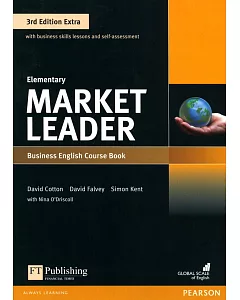 Market Leader 3/e Extra (Elementary) Course Book with DVD-ROM/1片