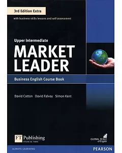 Market Leader 3/e Extra (Upp-Intermediate) Course Book with DVD-ROM/1片