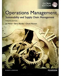 Operations Management: Sustainability and Supply Chain Management (GE)(12版)