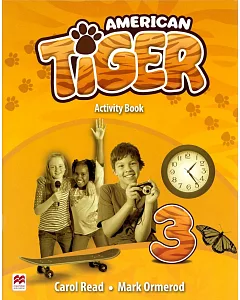 American Tiger (3) Activity Book