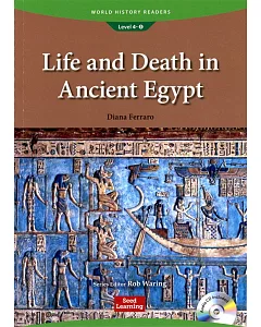 World History Readers (4) Life and Death in Ancient Egypt with Audio CD/1片