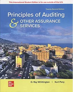 Principles of Auditing and Other Assurance Services(22版)