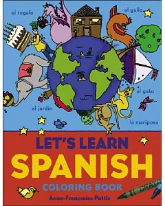 Let’s Learn Spanish Coloring Book