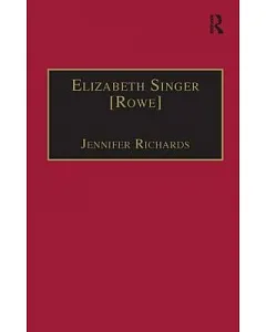 elizabeth Singer Rowe: Printed Writings 1641-1700