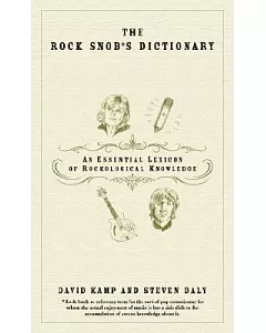 The Rock Snob’s Dictionary: An Essential Lexicon Of Rockological Knowledge