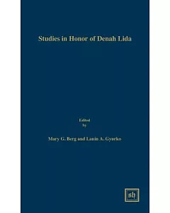 Studies In Honor Of Denah Lida