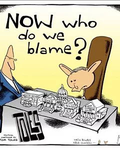 Now Who Do We Blame?: Political Cartoons by Tom toles