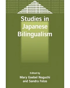 Studies in Japanese Bilingualism
