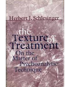 The Texture of Treatment: On the Matter of Psychoanalytic Technique