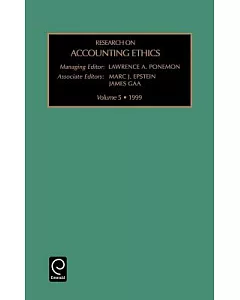 Research on Accounting Ethics: 1999