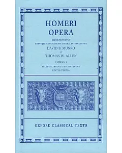 Homeri Opera: Iliadis Libros I-XII Continens