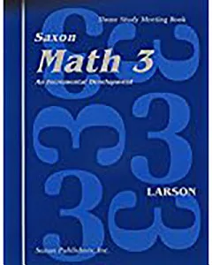 Saxon Math 3: Home School