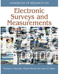 Handbook of Research on Electronic Surveys and Measurements