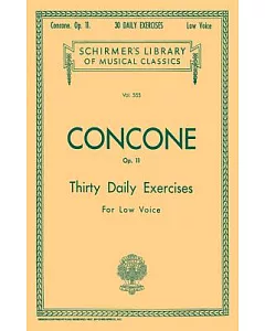 30 Daily Exercises, Op. 11