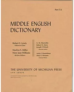 Middle English Dictionary: T.6