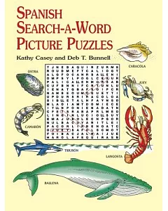 Spanish Search-A-Word Picture Puzzles
