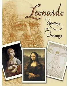 leonardo Paintings And Drawings: 24 Cards