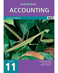 Study & Master Accounting Grade 11 Learner’s Book