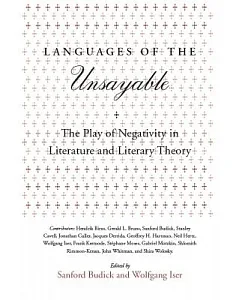 Languages of the Unsayable: The Play of Negativity in Literature and Literary Theory