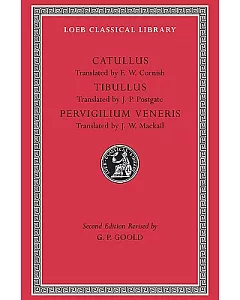 catullus, Tibullus, Pervigilium Veneris