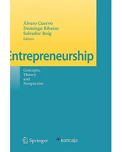 Entrepreneurship: Concepts, Theory and Perspective