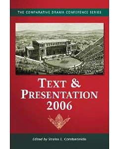 Text & Presentation, 2006