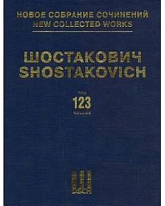 Music to the Film Alone Op. 26: New Collected Works of Dmitri Shostakovich - Volume 123