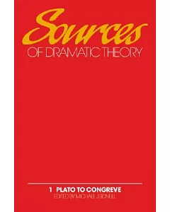 Sources of Dramatic Theory: Plato to Congreve