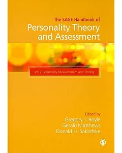 The Sage Handbook of Personality Theory and Assessment: Personality Measurement and Testing