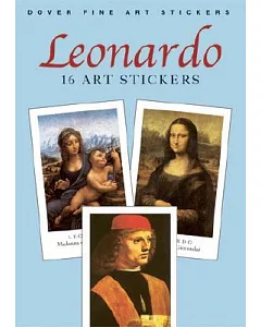 leonardo: 16 Art Stickers