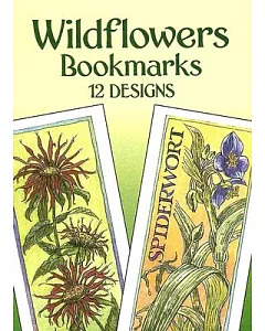 Wildflowers Bookmarks: 12 Designs