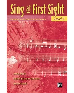 Sing at First Sight, Level 2: Foundations in Choral Sight-singing