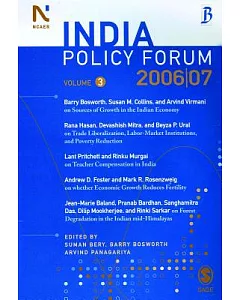 India Policy Forum 2006-07