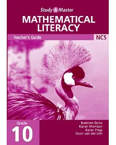 Study And Master Mathematical Literacy Grade 10
