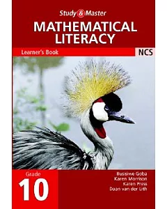 Study And Master Mathematical Literacy Grade 10 Learner’s Book
