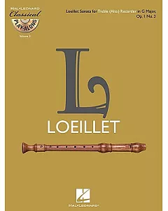 Loeillet: Sonata for Treble Alto Recorder in G Major, Op. 1, No.3