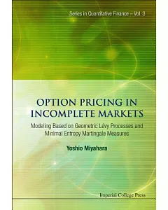 Option Pricing in Incomplete Markets
