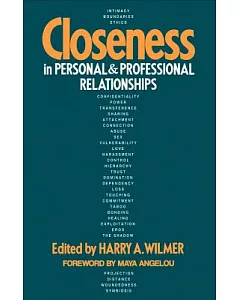 Closeness in Personal and Professional Relationships
