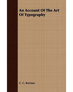 An Account of the Art of Typography