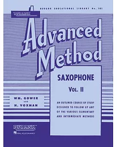 Rubank Advanced Method Saxophone